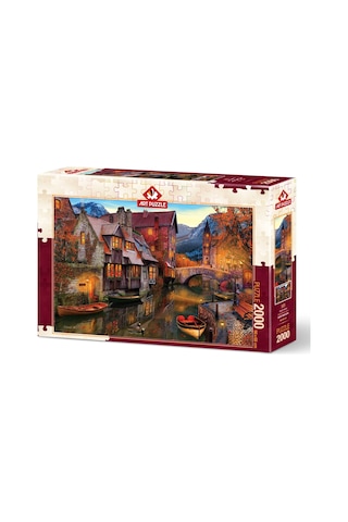 Art Puzzle Kanal Boyu Evleri 2000 Parça Puzzle