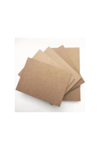 Mobilreyon 3 Adet Duralit Ham Mdf, 40x60 Cm Ebat, 4 Mm Kalınlık, Boyama Hobi Resim Altlığı Tuval Genel