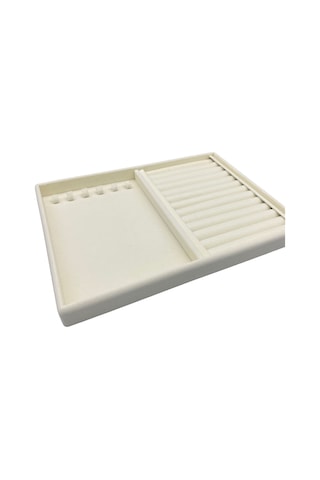 Yerli Üretim Venedik Model Süet Kumaş Krem 34/24 Cm Tırnaklı-sosi