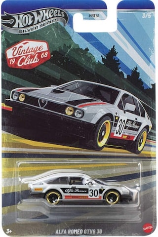 Hw Vintage Assortment Alfa Romeo Gtv6 30 Jky30 Çok Renkli
