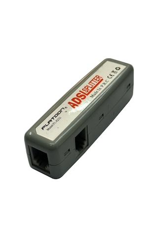 Adsl Splitter Telefon Modem Ayırıcı Adsl Splitter Adaptörü