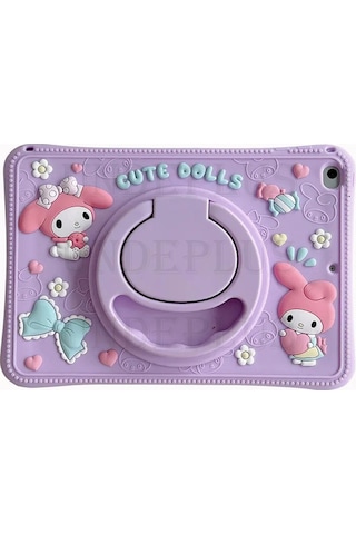 Xiaomi Redmi Pad Se 8.7nç Kılıf Cute Dolls Standlı Eğlenceli 3d Karekterli Çocuk Kılıfı Kılıf