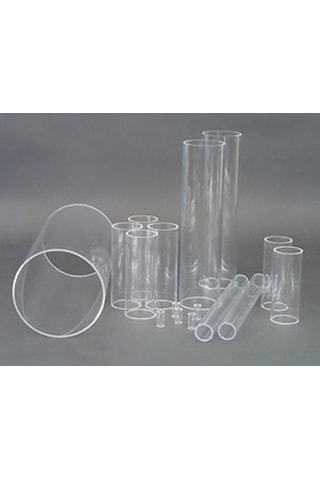 Pleksi Şeffaf Boru 70X60 Mm (Akrelik )Aynı Gün Kargo