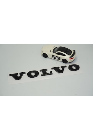 Dk Volvo Bagaj Kapağı Siyah 3m 3d Yazı Logo Amblem