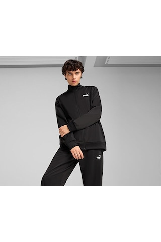 Puma Ess Poly Suit Erkek Günlük Eşofman Takımı 68484701 Siyah Siyah