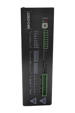 Moons Srac8 2-faz Step Motor Sürücü 25600 Mikrostep Cnc & Otomasyon Uyumlu