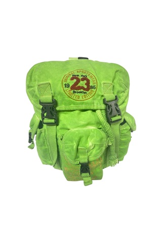 Kaliteli Tek Gözlü Vintage Disayn Unisex Sırt Günlük Okul Gezi Kamp Trekking Çantası Kc Ahtapot Bag Haki Yeşil