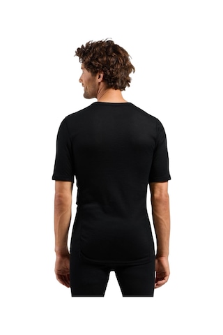 Odlo Odlo Active Warm Bl Top Crew Neck S/s Erkek Siyah Içlik Üst 6000 Siyah
