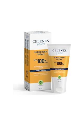 Celenes By Sweden Herbal Koruyucu Güneş Kremi SPF100 Max 50 ML