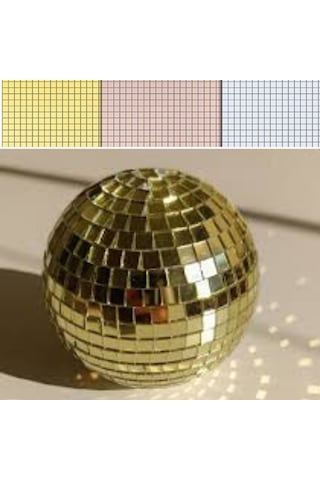 Kare Gold Cam Mozaik Fayans Çıkartmaları El İşi Kare Cam Fayans Kendinden Yapışkanlı Aynalı Dekor Panel 30x30 Cm Timya/go1395 198463