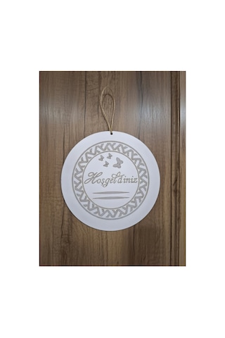 Pey Aksesuar Işıklı Ahşap Duvar Saati 48 Cm Dekoratif Modern Tasarım 0240-beyaz-şekilli-48cm