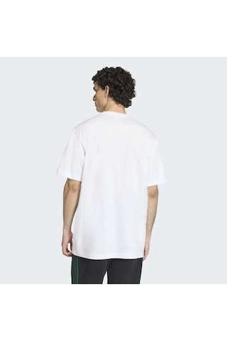Adidas Ks7616 Gfx T Erkek Tişört Beyaz