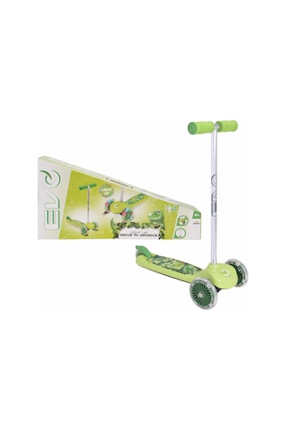 Evo Scooter 3tkr Dino Move N Groove Işık Yeşil