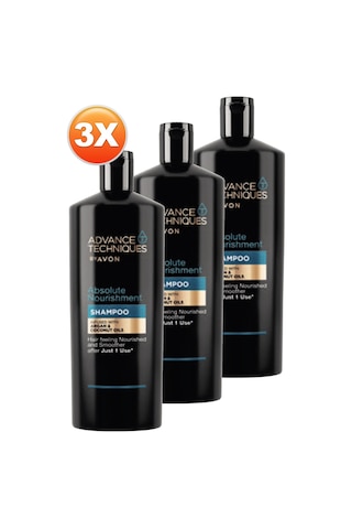 Avon Argan ve Hindistan Cevizi Yağı İçeren Besleyici Şampuan 3 x 700 ML