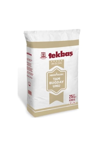 Tekbaş Un Tam Buğday Unu 25 KG