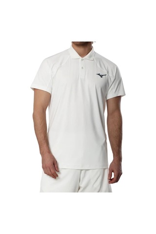 Mizuno Stargazer Polo Erkek Tişört Beyaz Çok Renkli