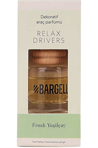 Bargello Relax Drıvers Fresh Yeşilçay 8 Ml Dekoratif Araç Kokusu