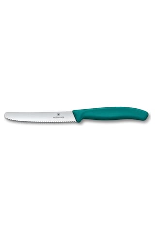 Victorinox 6.7834.C1 Swiss Classic 11 cm Tırtıklı Domates Bıçağı  Yeşil