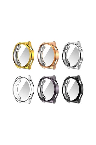Huawei Watch Gt 3 Pro 43mm Tgco Watch Gard 02 Koruyucu Silikon - Gold