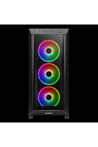 Gamdias Talos M1 Elite 750W 80+ Bronze ARGB Tempered Glass Gaming Kasa