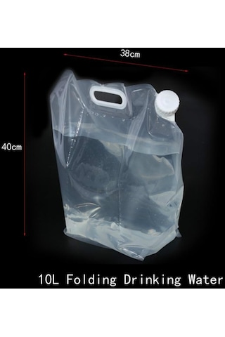 Outdoor Bpa İçermez Taşınabilir Kampçılık Su Torbası 5l