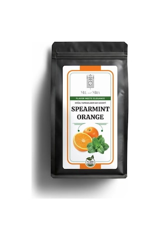Premium Orange & Spearmint Tea 50g, Özel Harman Portakal Ve Kıvırcık Nane Çayı