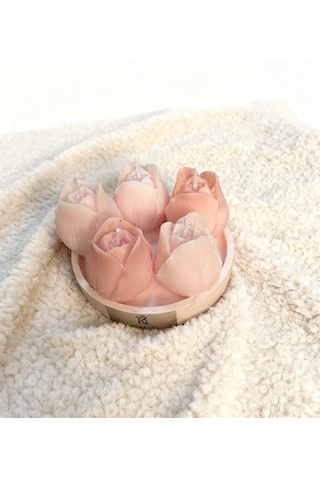 Rüwüzel Pembe Lale Soya Wax Serisi