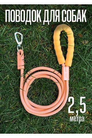 Freedsy Köpekler İçin 2.5 Metre Turuncu Naylon Tasma 480667608 Turuncu