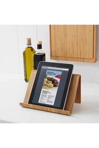 Ikea Vıvalla Telefon/tablet Standı, Bambu, 26x17 Cm
