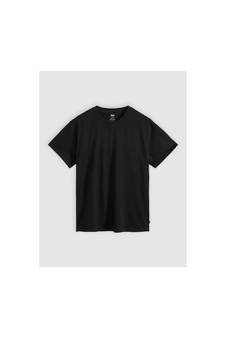 Levi's Essential Erkek Relaxed Siyah Bisiklet Yaka Tişört 008br-0000-16334