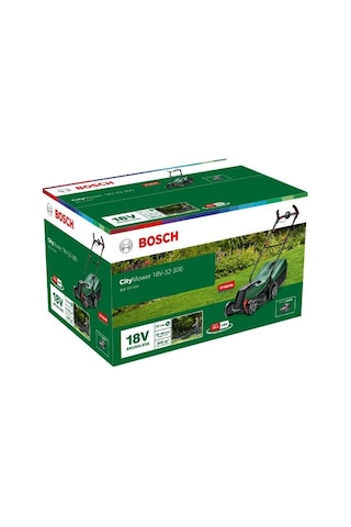Bosch CityMower 18V 32-300 Akülü Çim Biçme Makinesi
