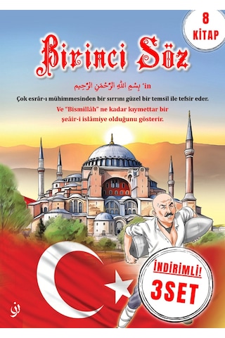 3 Adet Küçük Sözler Eğitim Seti Latince & Osmanlıca