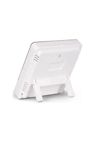 Dijital Oda Termometresi Sıcaklık Ve Nem Ölçer Masa Saati Alarm