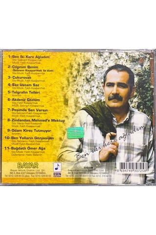 Plak Değildir Cd Dir Cd Fatih Kısaparmak Ben İki Kere Ağladım C