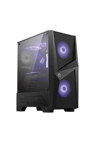 Msi Mag Forge 100M Tempered Glass Mid Tower Gaming Kasa