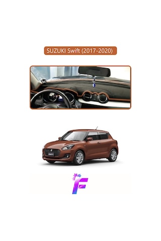 Suzukı Swift 2017-2020 Uyumlu Torpido Örtüsü Yansıma Önleyici Tam Koruma Hızlı Montaj K52