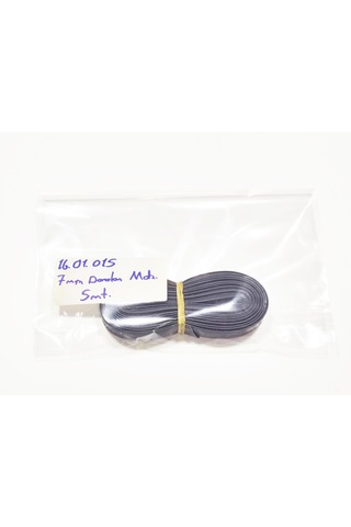 7mm Isı İle Daralan Siyah Makaron 5 Metre, Daralma Oranı 2/1, Çalışma -55/+125 Derece