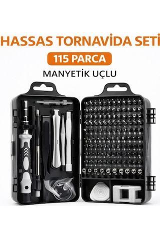 River World Tornavida Seti Hassas Manyetik Uçlu 115 Parça