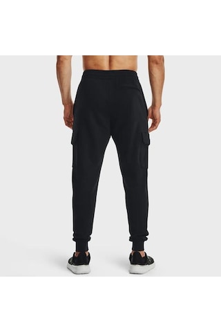 Under Armour Rival Fleece Cargo Jogger Erkek Siyah Polo Yaka Tişört