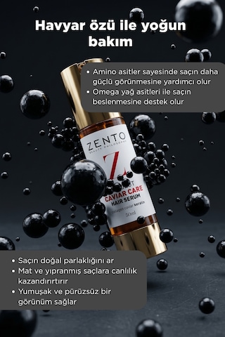 Zento Absolute Caviar Care Hair Havyar Bakım Serum 50 ML