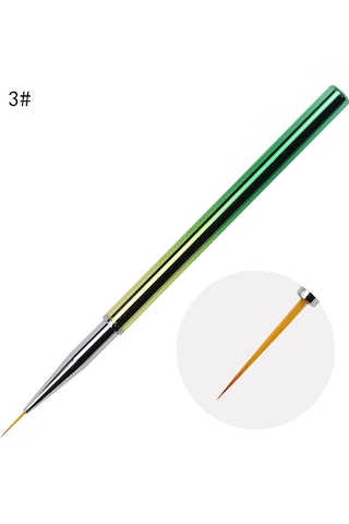 3lü Liner Nail Art Fırça