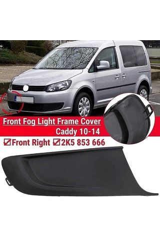 Caddy Mk Iii Touran İçin Araba Ön Sağ Tampon Sis Farı Izgarası Kapağı