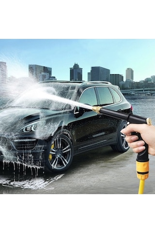 Tongxida Yüksek Basınçlı Araba Yıkama Teleskopik Sulama, H2+3 Bağlantı+15m Boru