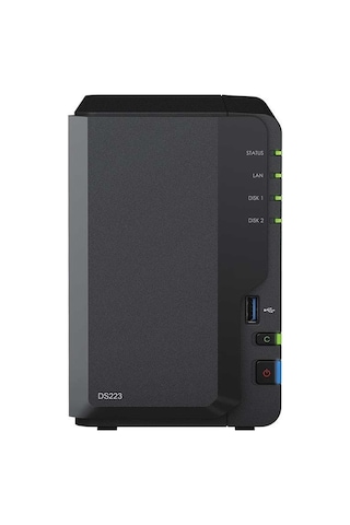 Synology DS22A4 2 GB 2x2 TB HDD 2x3.5" Sata Desteği Raid 0-1 Nas Depolama Ünitesi