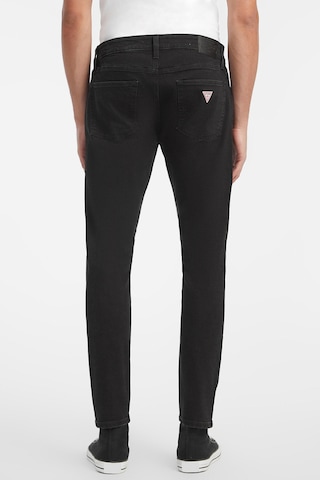 Guess Jeans Jeans Erkek Skinny Fit Jean Siyah