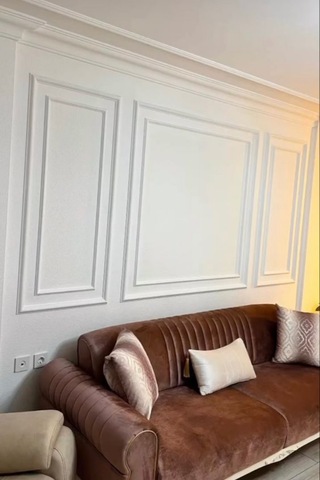 Boyanabilir Dekoratif Hazır Kesimli Duvar Çıtası Kolay Kurulum