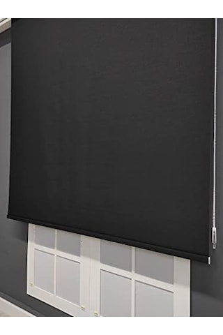 Siyah Mat Polyester Stor 160x200 Acı Kahverengi