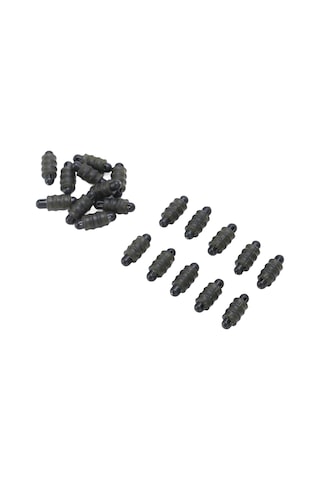 Kangvka 20 Adet Sahte Balık Yemi Bağlayıcıları - Plastik Malzeme, Dayanıklı, Tüm Balık İpi Tipleri İçin Uygun, Kaymamaz, Taşınması Kolay