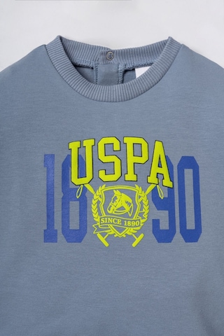 U.S. Polo Assn. Baskılı Erkek Bebek Mavi Eşofman Takım Usb3167-c-v2 Usb3167-c-v2