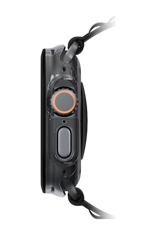 Apple Uyumlu Watch Ultra 49mm Kılıf Kasa Koruyucu Temperli Ekran Koruyucu 2 İn 1 Camlı Kasa